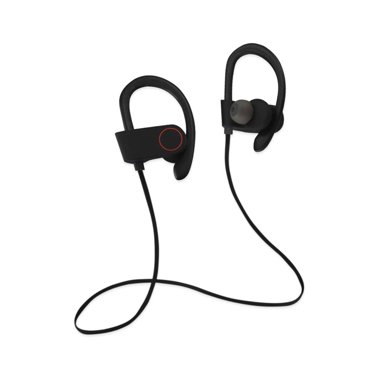 UNIVERSAL SPORT BLUETOOTH HEADPHONES WITH HD SOUND QUALITY AND SWEAT PROOF IN BLACK HSBT1560-UNIBK